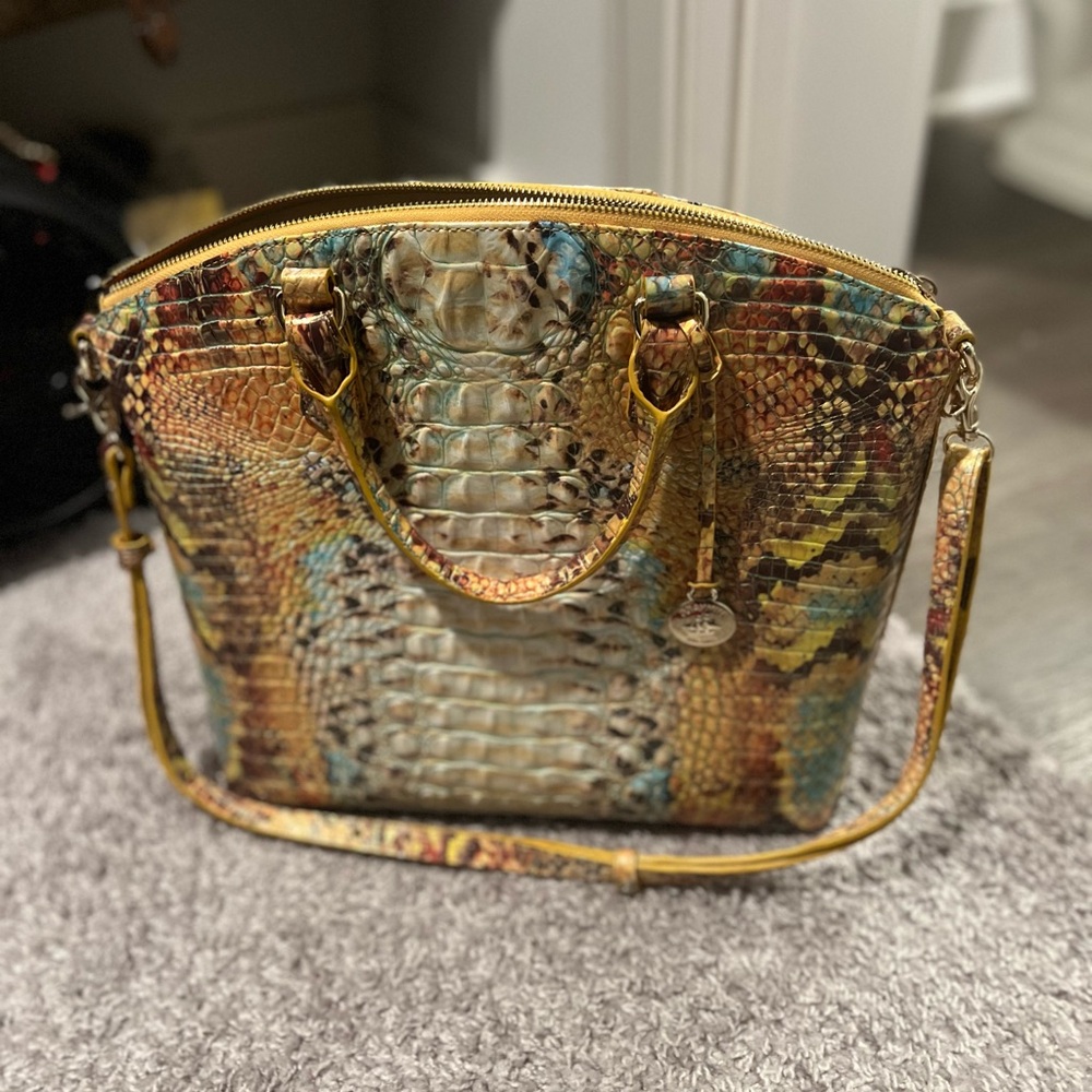 Large Duxbury Satchel Sunny Viper Ombre Melbourne